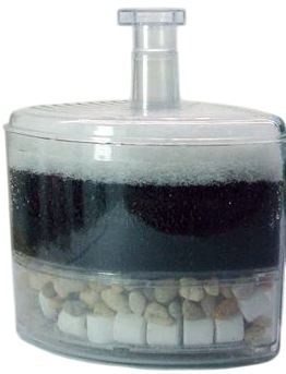 Corner Bio Media Air Bubbles Filter