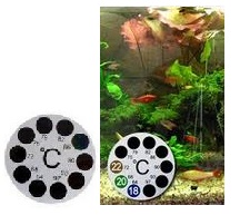 Four PC Digital Thermometer Sticker