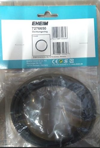 Eheim Classic 1500XL External Filter Head Sealing O Ring
