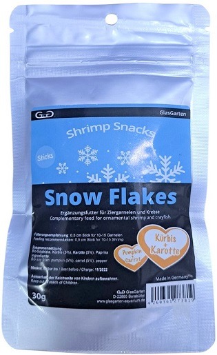 Glasgarten Snow Flakes Pumpkin Carrot