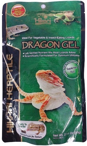 Hikari Dragon Gel Lizards Instant Gel Food 
