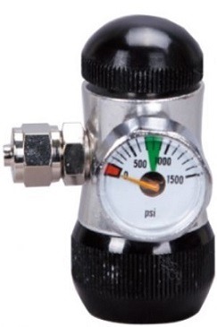 ISTA I589 Face Up Co2 Cylinder Aluminum Regulator