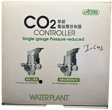 ISTA I643 Single Gauge Pressure Reduced Solenoid CO2 Regulator