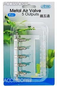 ISTA Metal Air Co2 5 Way Speed Controller Valve