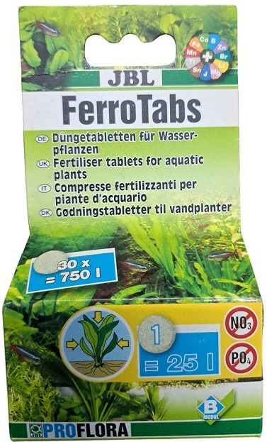 Jbl Ferrotabs Aquatic Plants Fertilizer