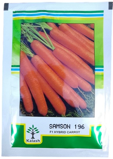 Kalash Seeds F1 Samson 196 Hybrid Carrot Seeds