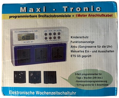 Maxi Tronic Aquarium Digital Programmable Lcd Timer 