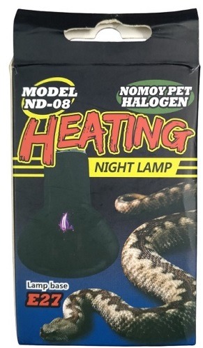 Nomoy Pet Reptiles Heating 50W Night Lamp