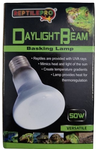 Reptilepro Versatile Reptiles 50W Daylight Beam Basking Lamp