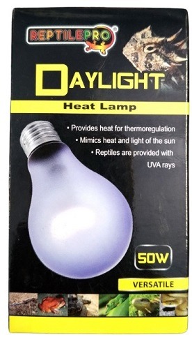 Reptilepro Versatile Reptiles 50W Daylight Heat Lamp