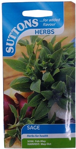 Suttons UK Sage Herbs Seeds