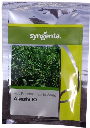 Syngenta Akashi 10 Hot Pepper Hybrid Seeds
