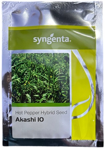 Syngenta Akashi 10 Hot Pepper Hybrid Seeds