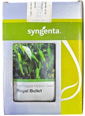 Syngenta Royal Bullet Hot Pepper Hybrid Seeds