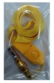 Variable Sound Whistle Yellow
