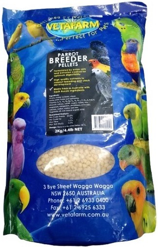 Vetafarm Parrot Breeder Pellets