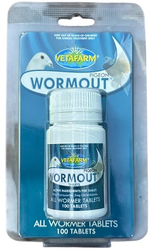 Vetafarm Wormout Pigeon Tablets