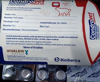 Vivaldis Bioiberica Condrovet Force Ha