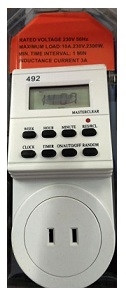 Weekly Acdc Lcd Electronic Aquarium Programmable Timer